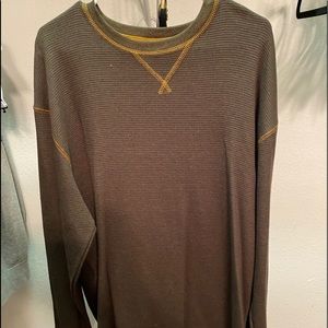 Brown long sleeve shirt